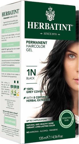 HERBATINT HAIR COLOR 1N BLACK KIT 4.5OZ