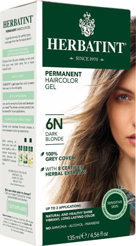 HERBATINT HAIR COLOR 6N DARK BLONDE KIT 4.5OZ