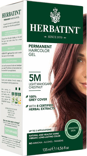 HERBATINT HAIR COLOR 5M LIGHT MAHOGANY CH KIT 4.5OZ