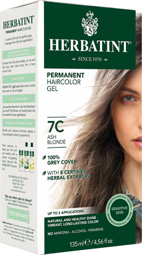 HERBATINT HAIR COLOR 7C ASH BLONDE KIT 4.5OZ