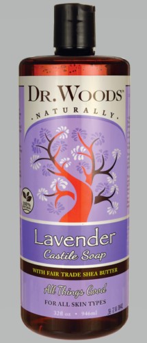 CASTILE SOAP LIQUID LAVENDER WITH SHEA BUTTER 32 OUNCE