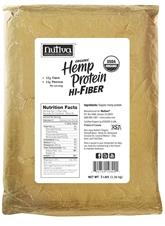 ORGANIC HEMP PROTEIN HI FIBER (BAG) 3 LB