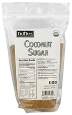 ORGANIC COCONUT SUGAR 16 OZ
