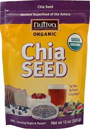 CHIA SEEDS 12 OZ