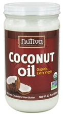ORGANIC EXTRA-VIRGIN COCONUT OIL (GLASS JAR) 23 OZ