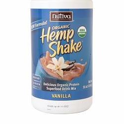 ORGANIC HEMP SHAKE VANILLA 16 OZ