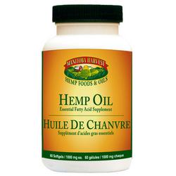 HEMP SEED OIL,CAP,1000MG 60 CAP