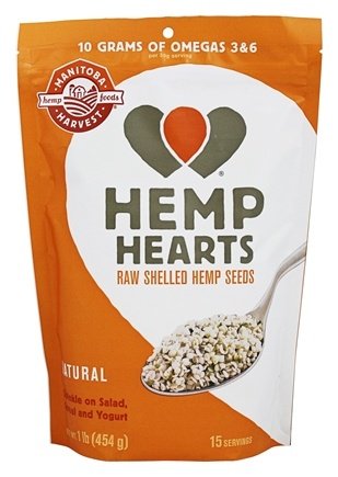 HEMP HEARTS (RAW SHELLED) 16 OZ