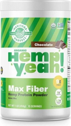 HEMP ORGANIC PROTEIN POWDER CHOCOLATE 16 OZ