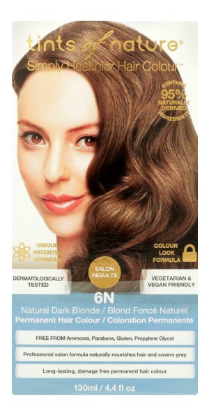 PERMANENT COLOUR 6N NATURAL DARK BLONDE 4.4 OUNCE