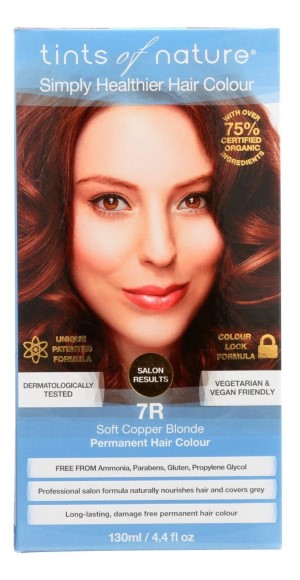 PERMANENT COLOUR 7R SOFT COPPER BLONDE PERMANENT 4.4 OUNCE