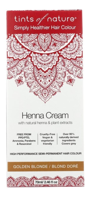 HENNA CREAM GOLDEN BLONDE 2.46 OUNCE