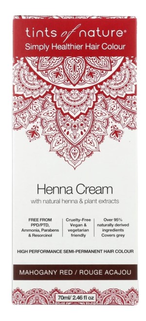 HENNA CREAM MAHOGANY RED 2.46 OUNCE