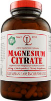 MAGNESIUM CITRATE,400 MG 300 CAP