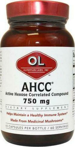 AHCC 750MG 60 CAP