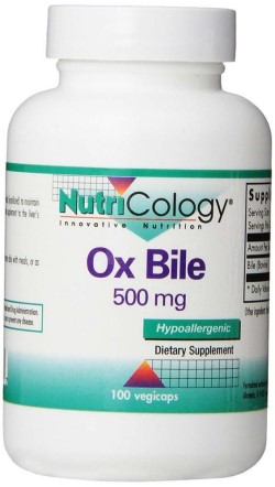 OX BILE 500MG 100 CAP