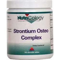 STRONTIUM OSTEO CHEWABLE 180 CT