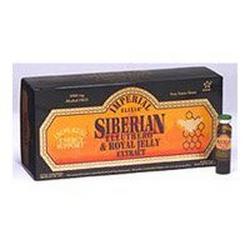 SIBERIAN ELEUTHERO EXTRACT W/ROYAL JELLY VIALS 10 VIAL