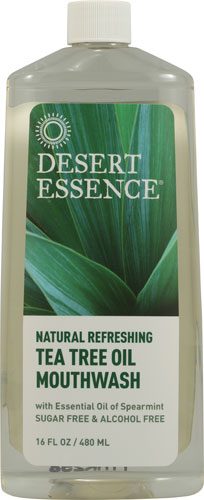 TEA TREE OIL MOUTHWASH 16 OZ