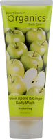 BODY WASH GREEN APPLE & GINGER 8 OZ