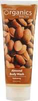 BODY WASH ALMOND 8 OZ