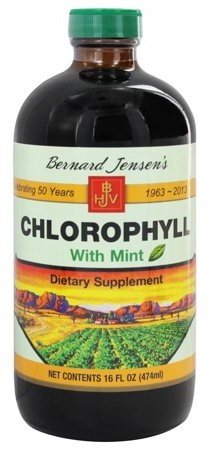 MINT CHLOROPHYLL LIQUID 16 OUNCE