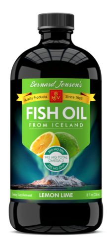 FISH OIL - LEMON LIME FLAVOR 8 OUNCE