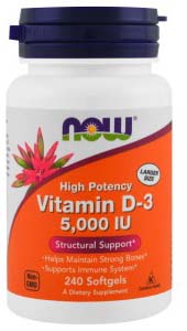 VITAMIN D-3 5000 IU - 240 S