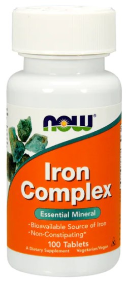 Iron Complex Vegetarian - 100 Tablets