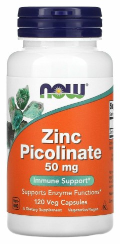 ZINC PICOLINATE 50 MG - 120 CAPS