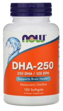 DHA-250 MG- 120 Softgels