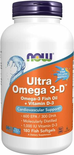 ULTRA OMEGA 3-D SOFTGELS 180 SG 