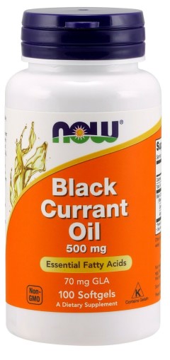 BLACK CURRANT OIL 500MG 100 SGELS 