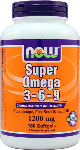 SUPER OMEGA 3-6-9 1200MG 180 SGELS 