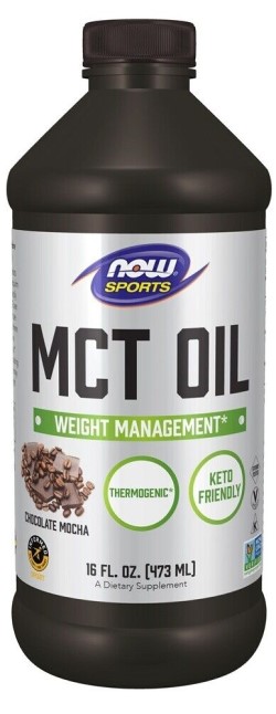 MCT OIL - CHOCOLATE MOCHA FLAVOR 16 FL OZ 