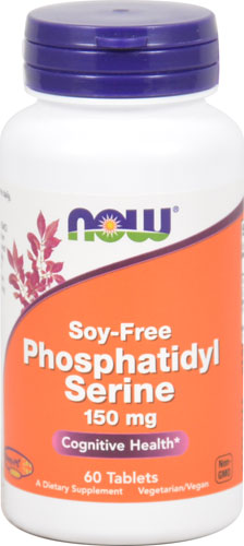 SOY-FREE PHOS SERINE 150 MG 60 TABLETS 