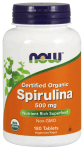 ORGANIC SPIRULINA 500 MG - 180 TABS