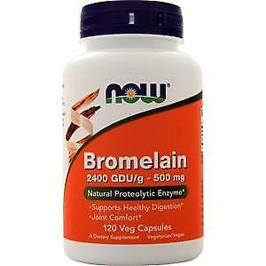 BROMELAIN 500 MG 2400GDU 120 VCAPS