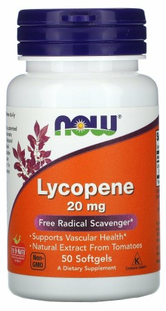 Double Strength Lycopene 20 mg - 50 Softgels