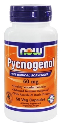 PYCNOGENOL 60MG 50 VCAPS 