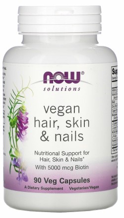 VEGAN HAIR, SKIN & NAILS 90 VCAPS 