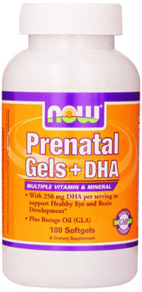 PRE-NATAL MULTIVITAMIN WITH DHA SOFTGELS 180 SGELS 