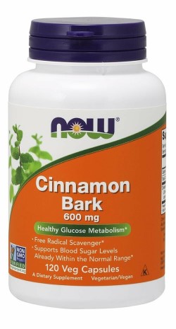 CINNAMON BARK 600MG 120 VCAPS 
