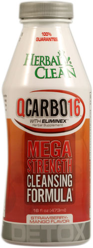 Q CARBO LIQUID STRAWBERRY MANGO 16 OZ