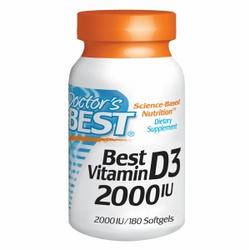 BEST VITAMIN D3 2000IU 180 S/G 