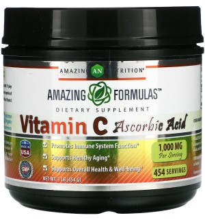 AMAZING FORMULAS VITAMIN C ASCORBIC ACID 1 LB