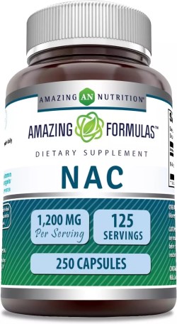 Amazing Formulas NAC 600 mg 250 capsule