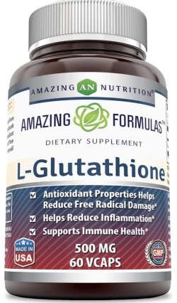 AMAZING FORMULAS LGLUTATHIONE 500 MG 60 CAPVEGI