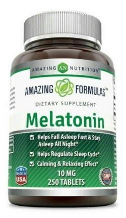 AMAZING FORMULAS MELATONIN 10 MG 250 TABLET