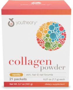 COLLAGEN POWDER BOX VANILLA PACKETS 21 PKT